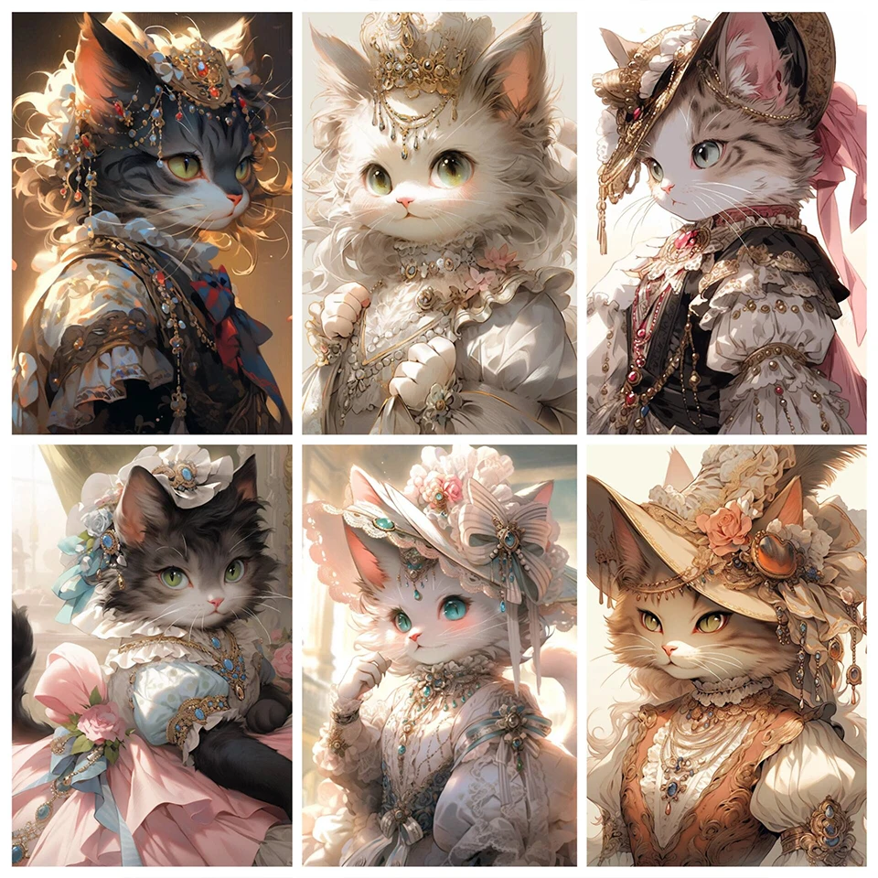 Diamond Painting Cat Cross Stitch Kits Animal Mosaic Picture Of Rhinestones 5D Full Square Drill Needlework Home Decor
Diamond Painting Cat Cross Stitch Kits Animal Mosaic Picture Of Rhinestones 5D Full Square Drill Needlework Home Decor