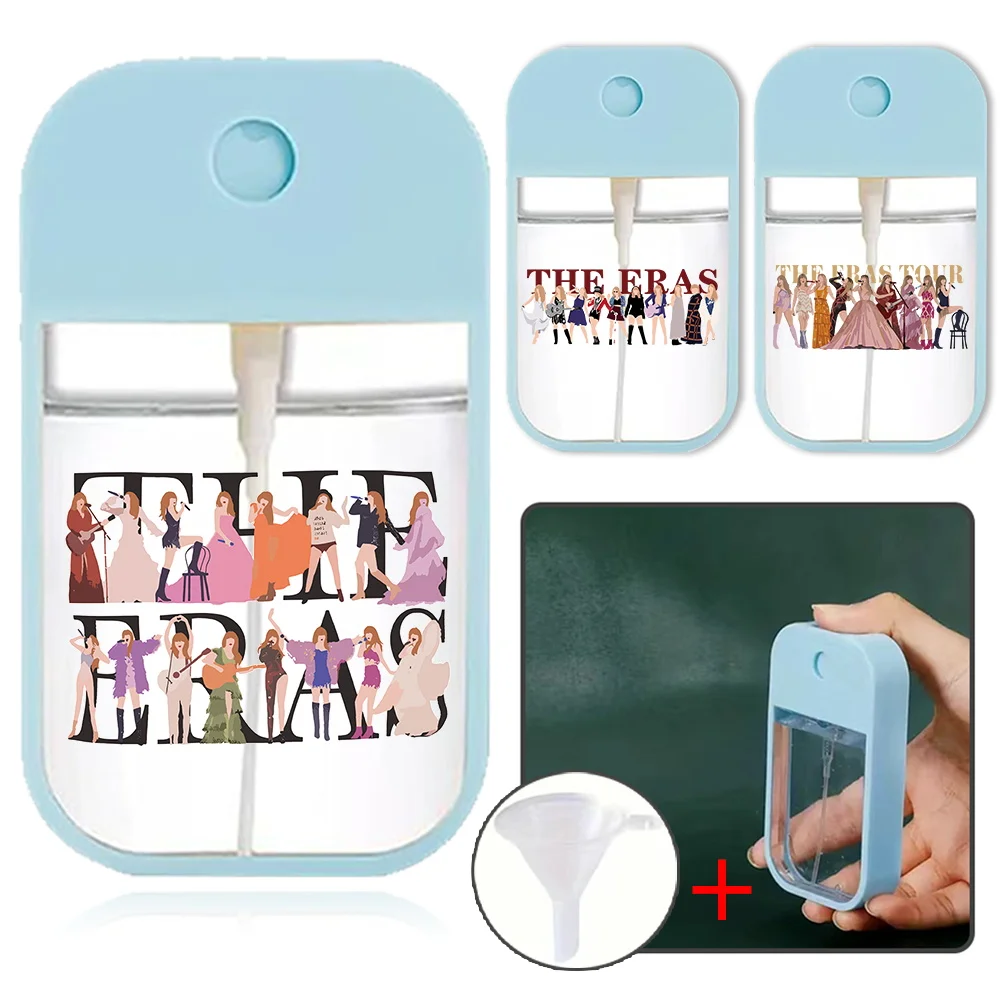 Travel Perfume Bottle With Funnel Portable Spray Bottle Press Type Separate Bottle Card Spray Bottles Eras Series Pattern
Travel Perfume Bottle With Funnel Portable Spray Bottle Press Type Separate Bottle Card Spray Bottles Eras Series Pattern