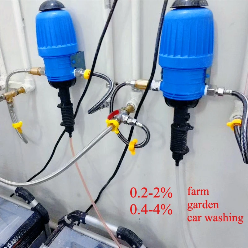 0.4-4% Fertilizer Injector Dispenser Proportioner 0.2%-2% water power auto proportional pump irrigation feeding liquid mixer
0.4-4% Fertilizer Injector Dispenser Proportioner 0.2%-2% water power auto proportional pump irrigation feeding liquid mixer