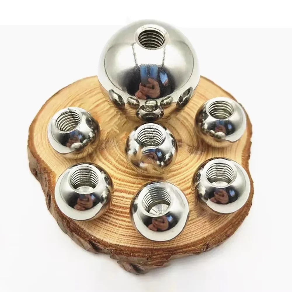 304 Stainless Steel Solid Ball Knob, Metric Thread M2-M16 Spherical Nut, Half Hole Tapping Metal Ball 5-60mm
304 Stainless Steel Solid Ball Knob, Metric Thread M2-M16 Spherical Nut, Half Hole Tapping Metal Ball 5-60mm
