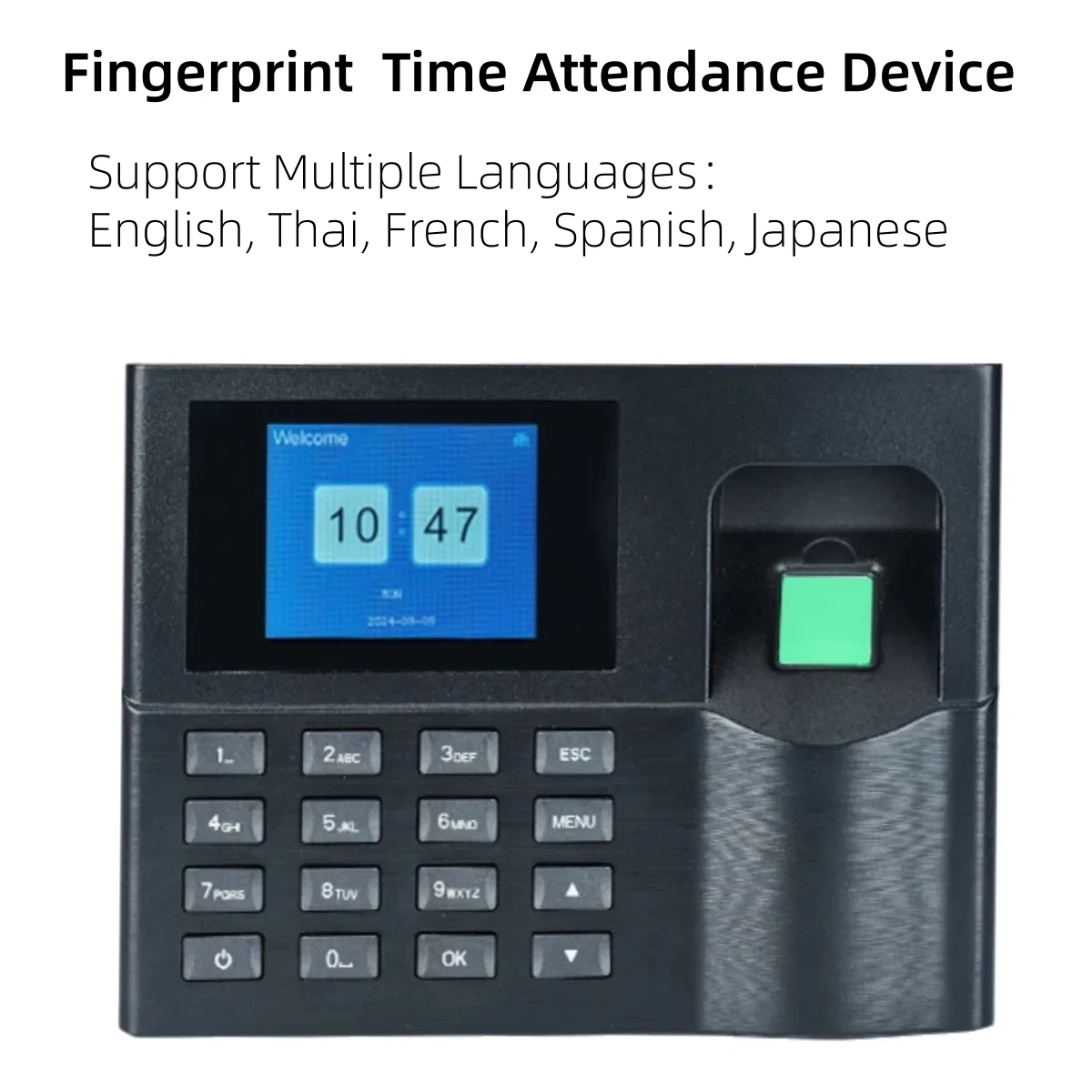 Attendance Statistics USB Port Time Recorder With Fingerprint & Password Time Attendance Machine TCP/IP RS485
Attendance Statistics USB Port Time Recorder With Fingerprint & Password Time Attendance Machine TCP/IP RS485