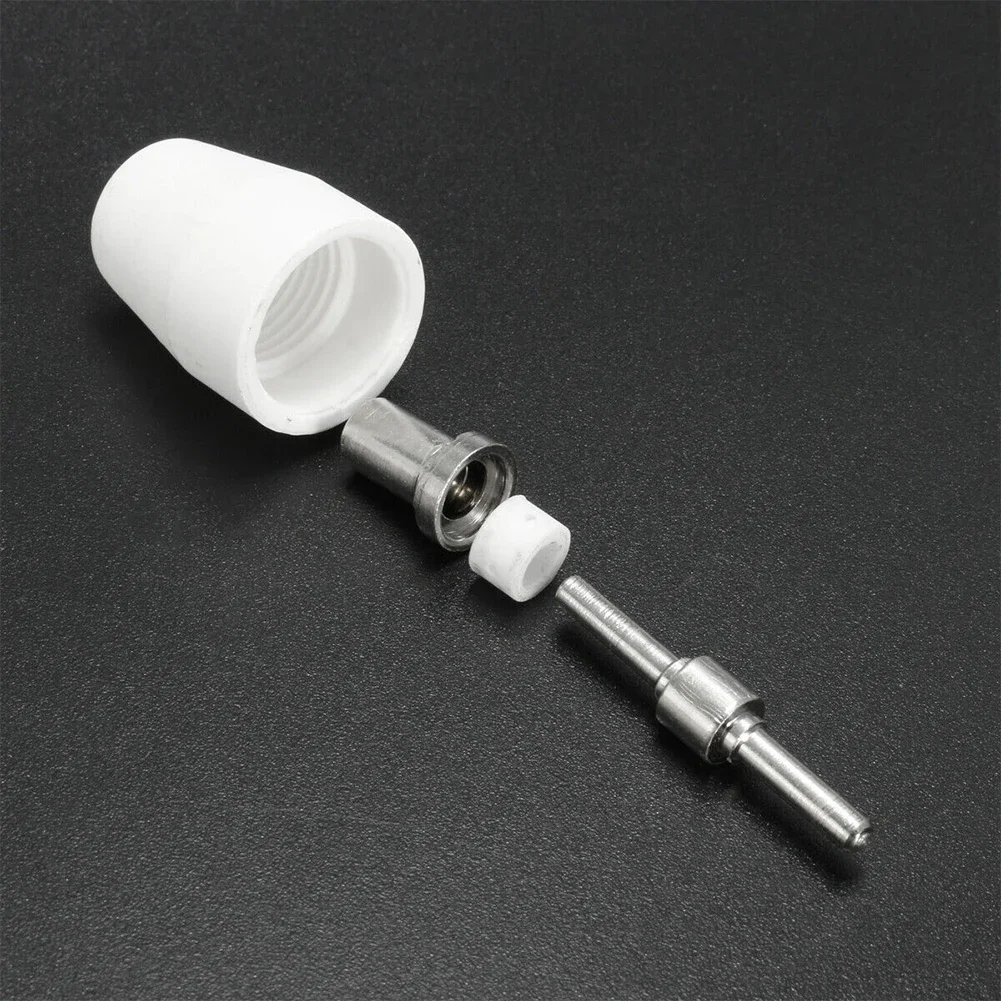 Reliable Air Plasma Cutter Consumables, 30Pcs Extend Tips for PT31 LG40 Torch CUT40 50, Suitable for Mitech Plasma Cutters
Reliable Air Plasma Cutter Consumables, 30Pcs Extend Tips for PT31 LG40 Torch CUT40 50, Suitable for Mitech Plasma Cutters