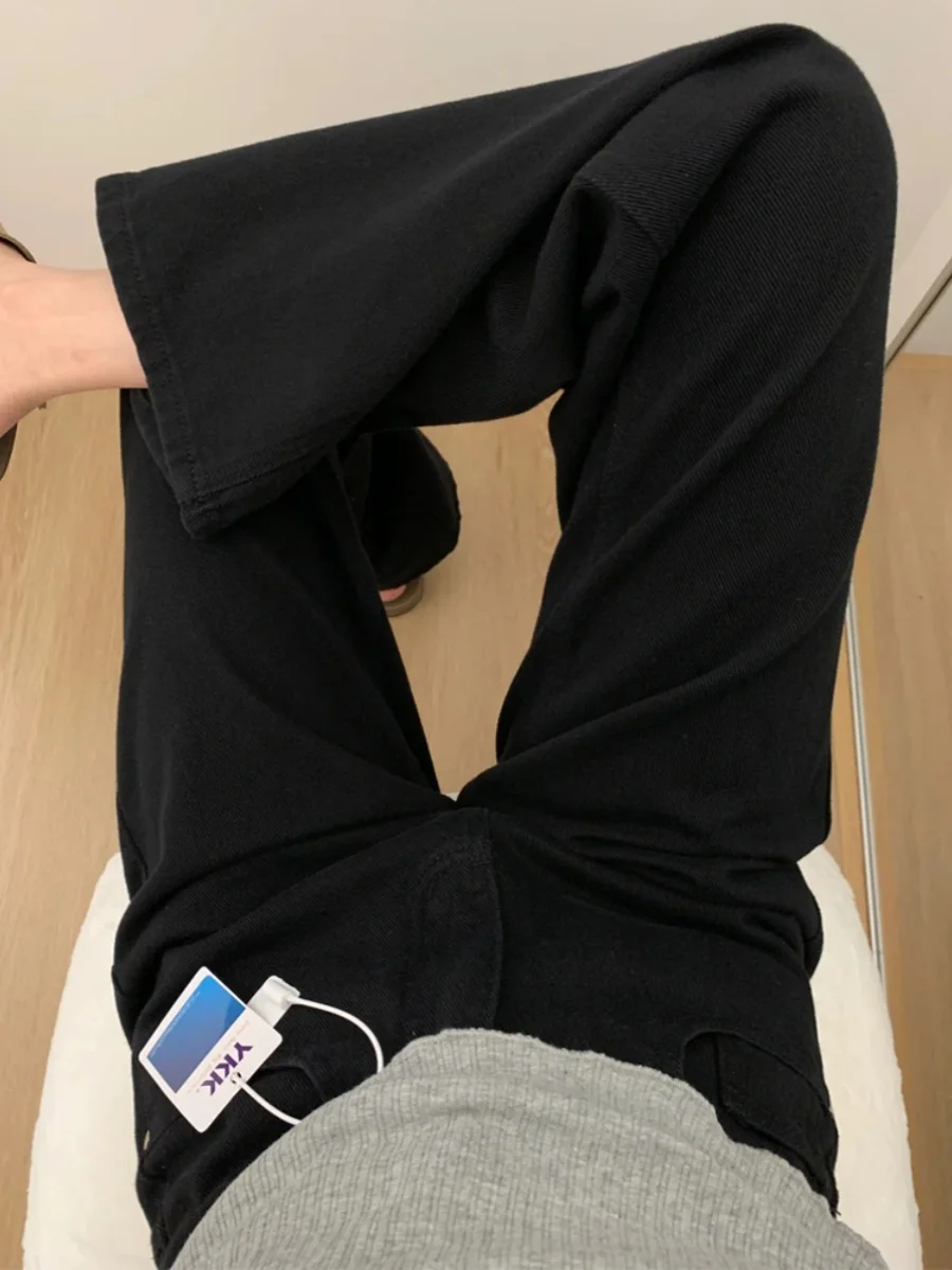 Джинсы прямого кроя Bla Fce с подкладкой, женские, больших размеров, осенне-зимние, свободные, облегающие, расклешенные, с высокой талией, длинные брюки из денима
Джинсы прямого кроя Bla Fce с подкладкой, женские, больших размеров, осенне-зимние, свободные, облегающие, расклешенные, с высокой талией, длинные брюки из денима