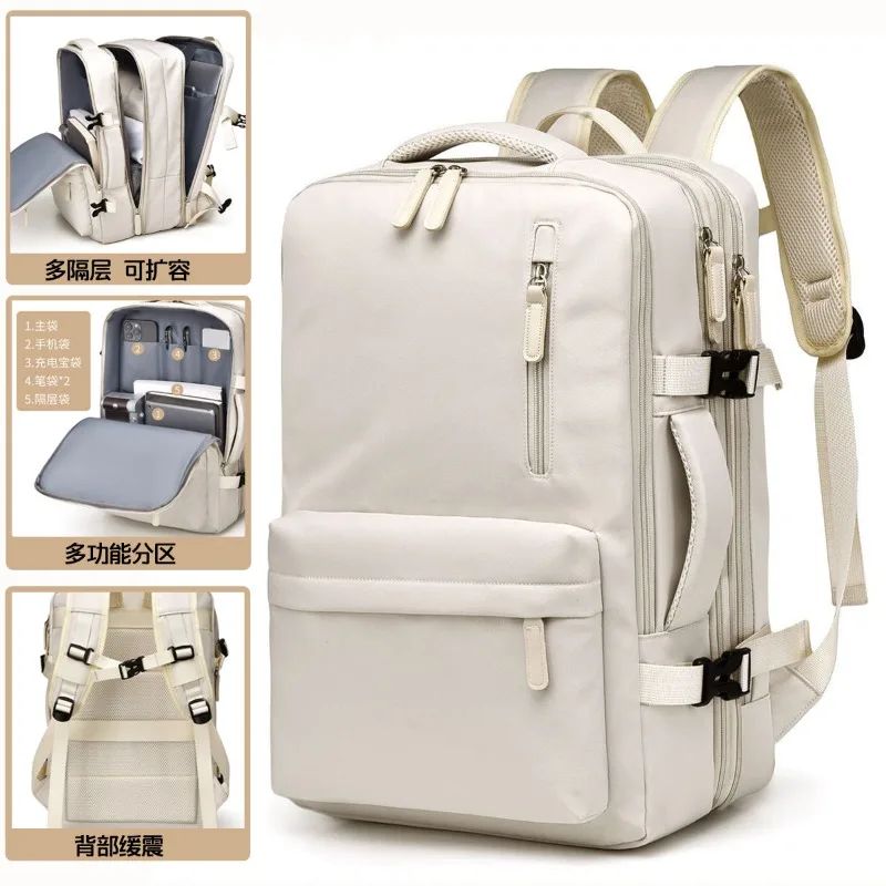 2026 Expansion backpack for male and female students, large capacity travel backpack, multifunctional college student backpack
2026 Expansion backpack for male and female students, large capacity travel backpack, multifunctional college student backpack