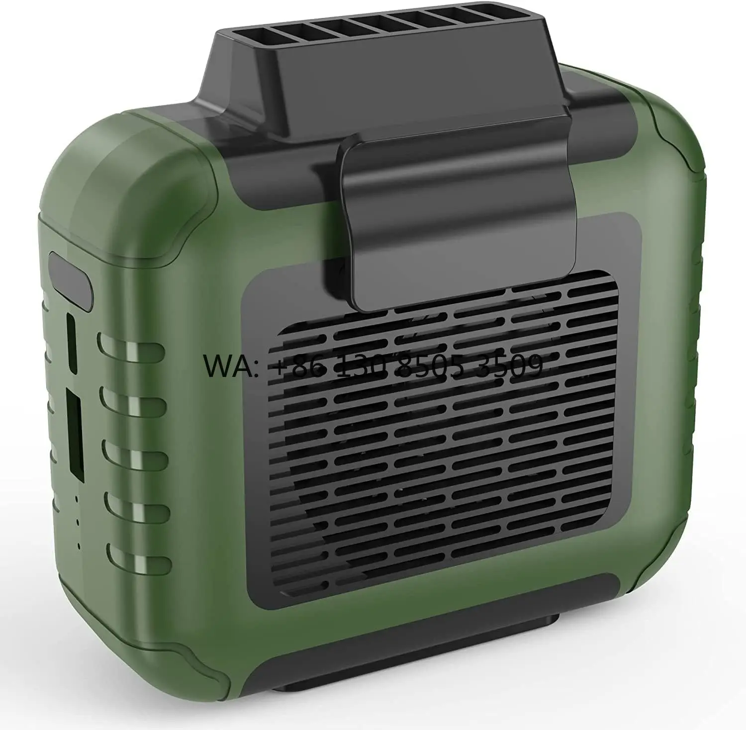 Portable 4000mAh Battery 3-Speed Bladeless Rechargeable Outdoor Household Use Lightweight Low Noise Leafless Waist Clip Fan
Portable 4000mAh Battery 3-Speed Bladeless Rechargeable Outdoor Household Use Lightweight Low Noise Leafless Waist Clip Fan