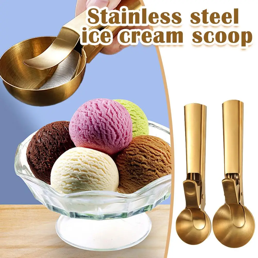 Premium Steel Ice Cream Scoop with Trigger Fruit Scoop Perfect for Frozen Yogurt Sundae Ice Cream Ball Spoon Stac W6Q1
Premium Steel Ice Cream Scoop with Trigger Fruit Scoop Perfect for Frozen Yogurt Sundae Ice Cream Ball Spoon Stac W6Q1