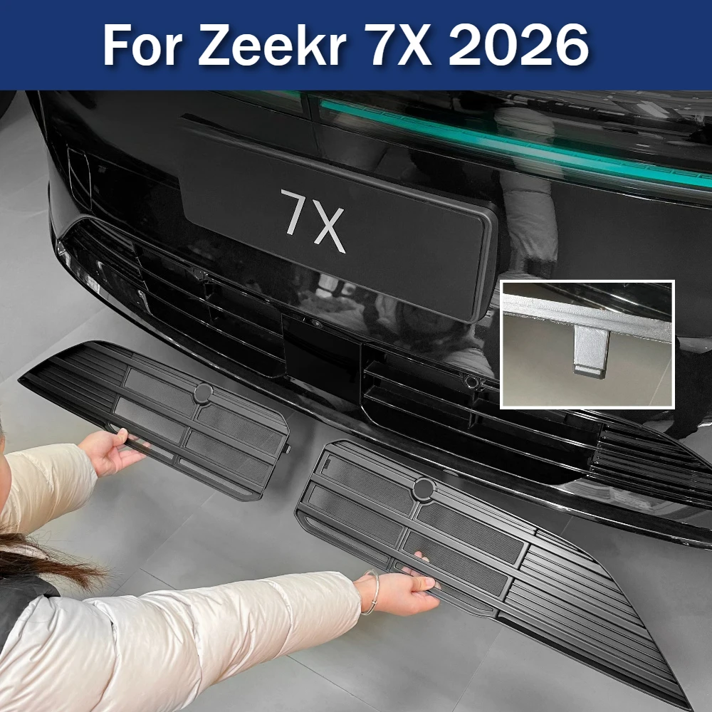 For Zeekr 7X 2026 Front Grille Mesh Insect Screen Radiator Protector Dust Net Clip On No Tools
For Zeekr 7X 2026 Front Grille Mesh Insect Screen Radiator Protector Dust Net Clip On No Tools