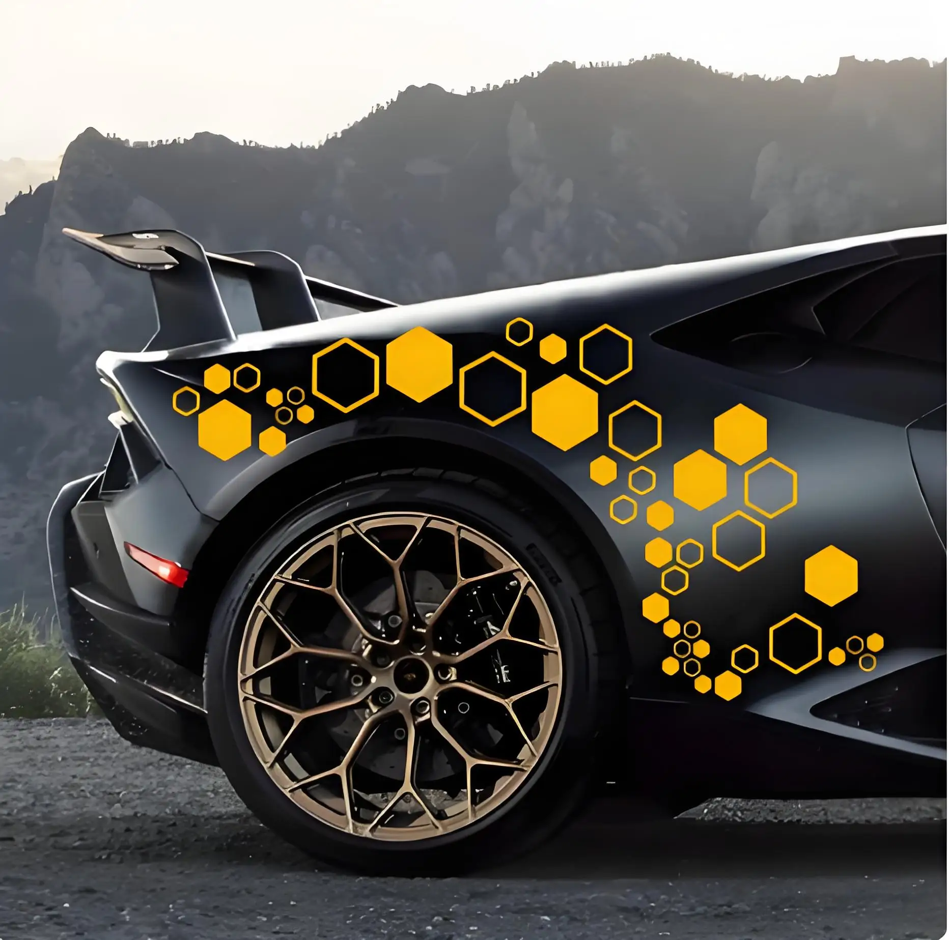 High Quality Honeycomb Pattern Waistline Sticker Modified Car Body Sticker Universal Body Decoration Decal Sticker 
High Quality Honeycomb Pattern Waistline Sticker Modified Car Body Sticker Universal Body Decoration Decal Sticker