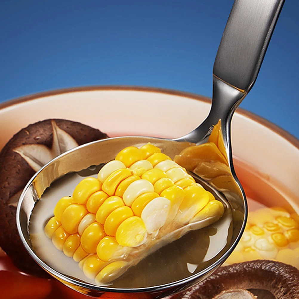 1 set 1 Set Stainless Steel Soup Strainer Utensil Ergonomic Handle Long Handle Large Scoop Food Serving Ladle Household
1 set 1 Set Stainless Steel Soup Strainer Utensil Ergonomic Handle Long Handle Large Scoop Food Serving Ladle Household