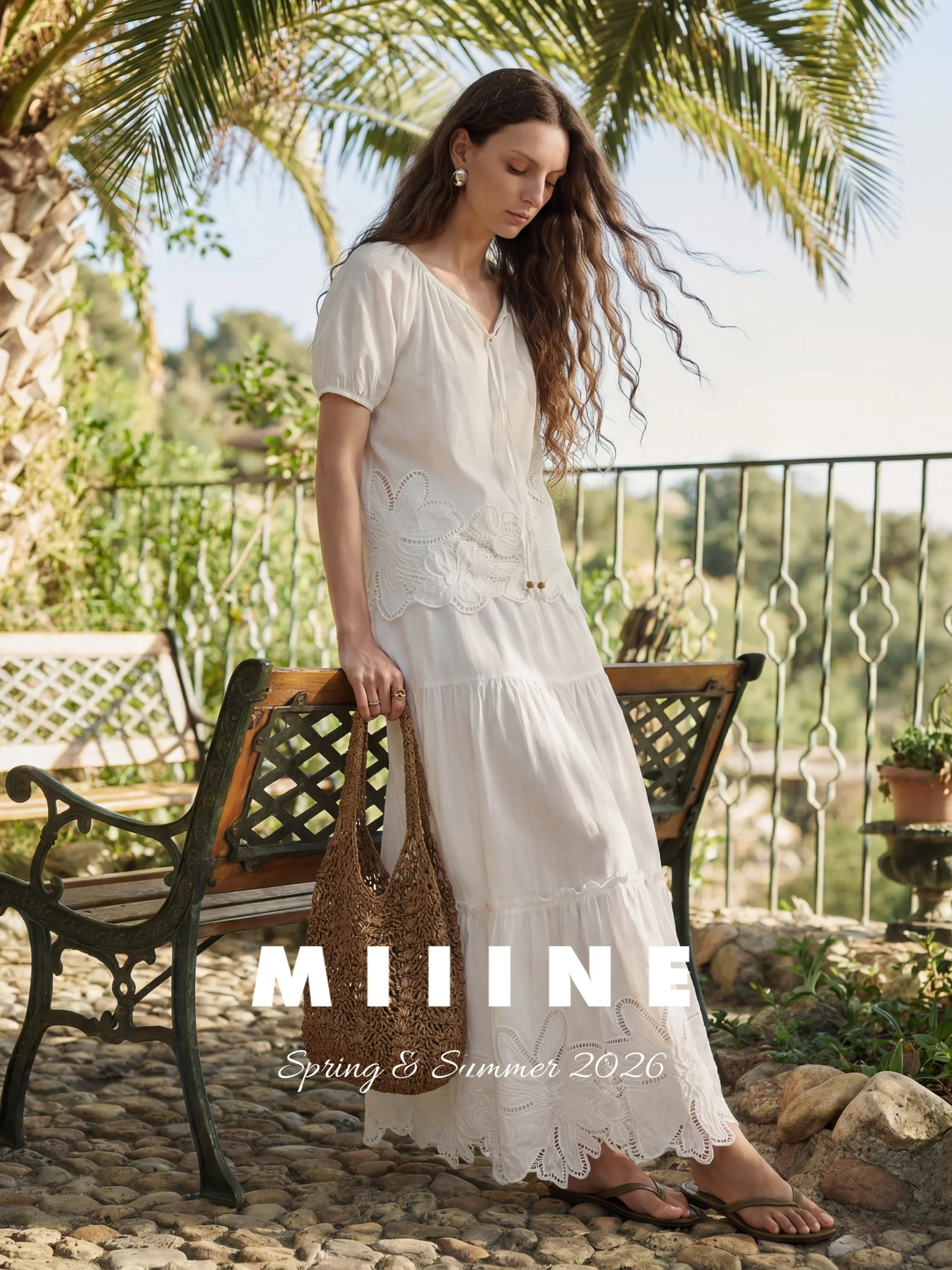 Miiine Embroidered Hollow out round Neck Belted Top Half Skirt Two Piece Set Breathable Cotton Short Sleeve Holiday Outfit
Miiine Embroidered Hollow out round Neck Belted Top Half Skirt Two Piece Set Breathable Cotton Short Sleeve Holiday Outfit