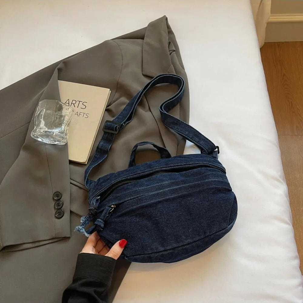 Fashion Handbag Retro Denim Bag Underarm Bag Crossbody Bag Spicy Girl Shoulder Bag Armpit Bag Y2K Washed Jean Bag Streetwear
Fashion Handbag Retro Denim Bag Underarm Bag Crossbody Bag Spicy Girl Shoulder Bag Armpit Bag Y2K Washed Jean Bag Streetwear