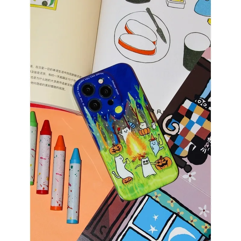 Korean Cute Cartoon Cats Phone Case For iPhone 13 14 15 Pro Max Lovely Kitten Soft TPU Shockproof Phone Case Protective Cover
Korean Cute Cartoon Cats Phone Case For iPhone 13 14 15 Pro Max Lovely Kitten Soft TPU Shockproof Phone Case Protective Cover