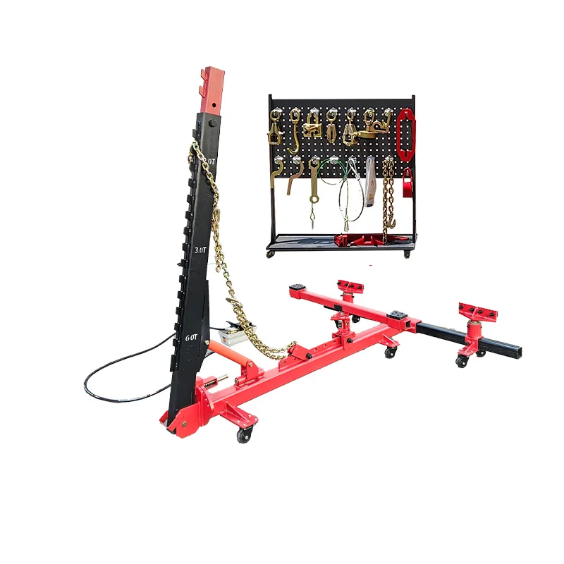 Portable 300kg Auto Body Collision Repair Equipment Simple Chassis Straightener Pulling Machine Car Bench Frame Machine
Portable 300kg Auto Body Collision Repair Equipment Simple Chassis Straightener Pulling Machine Car Bench Frame Machine
