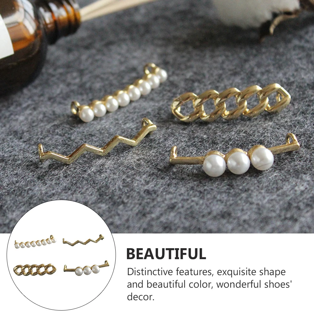 4pcs Stylish Shoe Buckles Alloy Shoe Clips For Women Elegant Shoe Charms Decorative Buckles Daily Wedding Use
4pcs Stylish Shoe Buckles Alloy Shoe Clips For Women Elegant Shoe Charms Decorative Buckles Daily Wedding Use