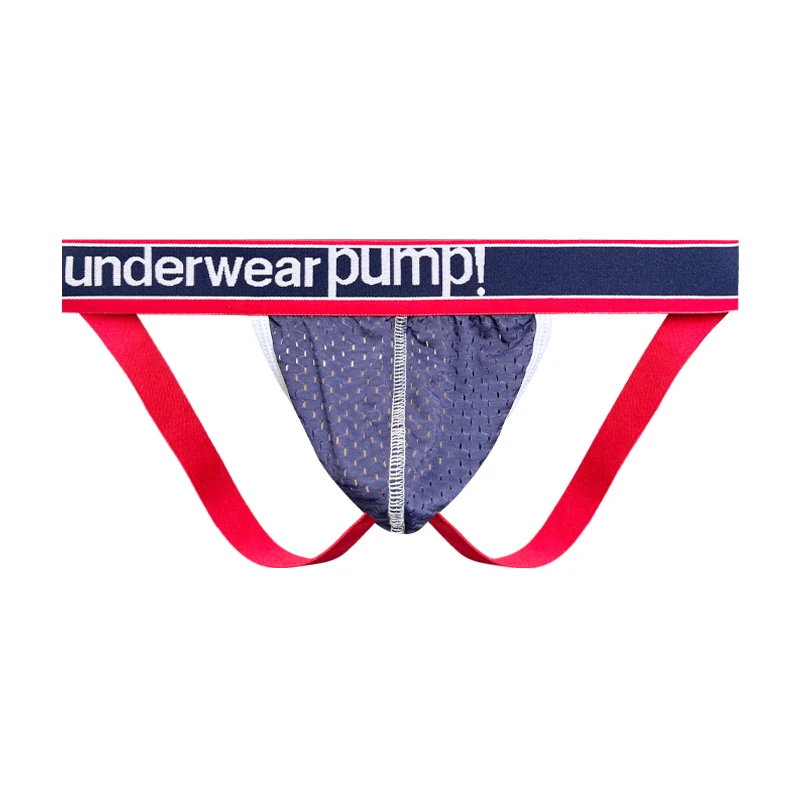 1PCS Men's PUMP! Mesh Breathable Jockstraps Elastic Waistband Quick Dry Sexy Sport Underwear
1PCS Men's PUMP! Mesh Breathable Jockstraps Elastic Waistband Quick Dry Sexy Sport Underwear