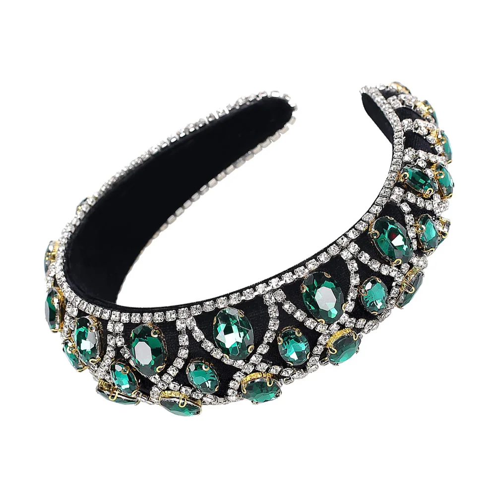 Rhinestone Headband Small Crown Crystal Tiara Bridal Hair Accessories Girls Sponge Headdress Baroque Style Fashion Women Party
Rhinestone Headband Small Crown Crystal Tiara Bridal Hair Accessories Girls Sponge Headdress Baroque Style Fashion Women Party