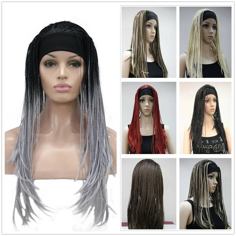 Синтетические длинные прямые косы ручной работы 3/4 половина полной повязки на голову женский парик
Синтетические длинные прямые косы ручной работы 3/4 половина полной повязки на голову женский парик