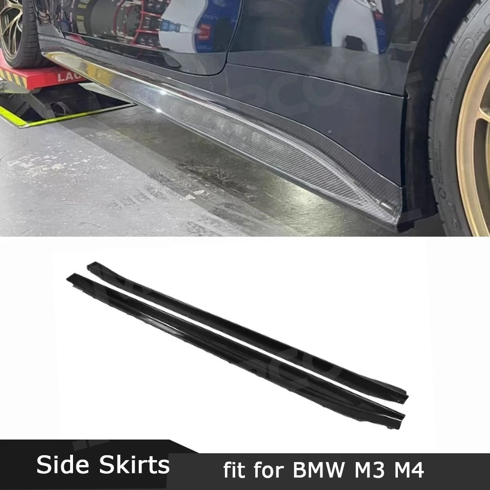 Dry carbon Fiber Side Skirts Apron Extension For BMW G80 M3 Sedan 4 Door 2021+ Car Exterior Auto Tuning Parts
Dry carbon Fiber Side Skirts Apron Extension For BMW G80 M3 Sedan 4 Door 2021+ Car Exterior Auto Tuning Parts