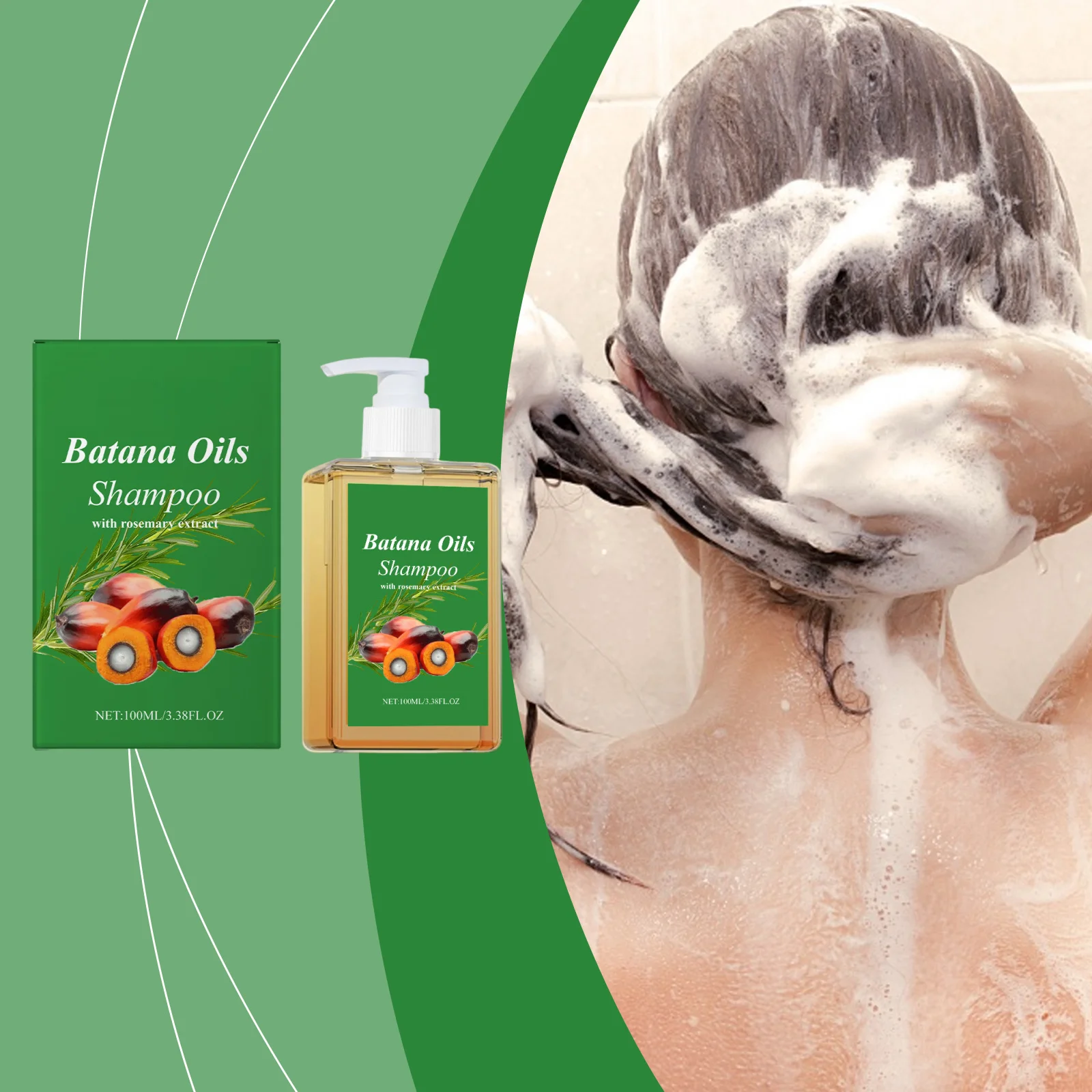 Batana Repair Shampoo Nourishing Hair Follicles Deep Cleansing Scalp Dirt Strengthen Elasticity Hair Roots Moisturizing Shampoo
Batana Repair Shampoo Nourishing Hair Follicles Deep Cleansing Scalp Dirt Strengthen Elasticity Hair Roots Moisturizing Shampoo