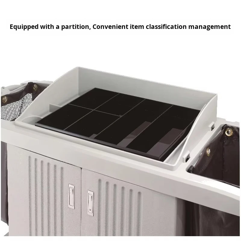 Plastic Linen Cart Special Floor Work Cleaning Trolley
Plastic Linen Cart Special Floor Work Cleaning Trolley