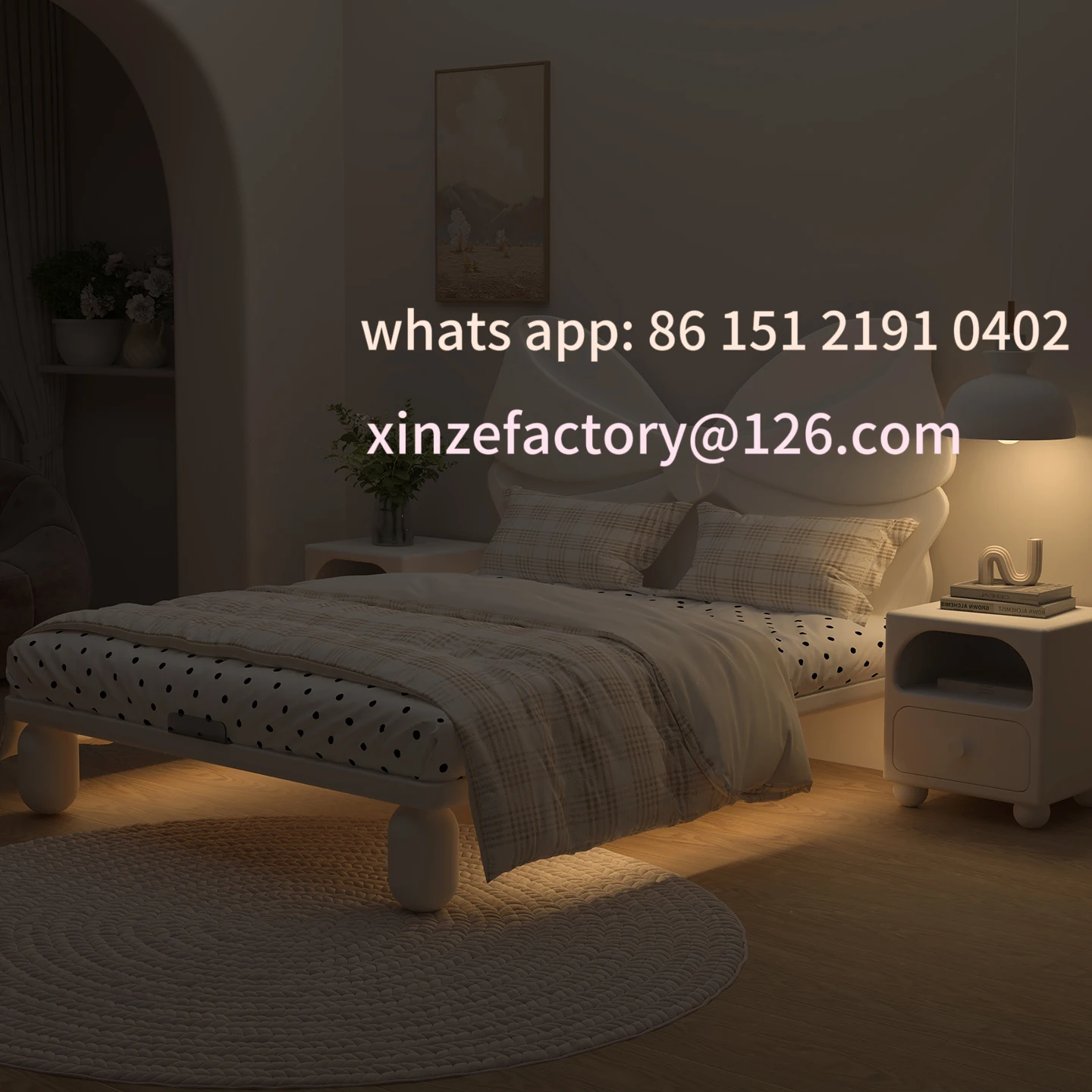 Customizable Cream Wind Children's Solid Wood Suspension Bed
Customizable Cream Wind Children's Solid Wood Suspension Bed