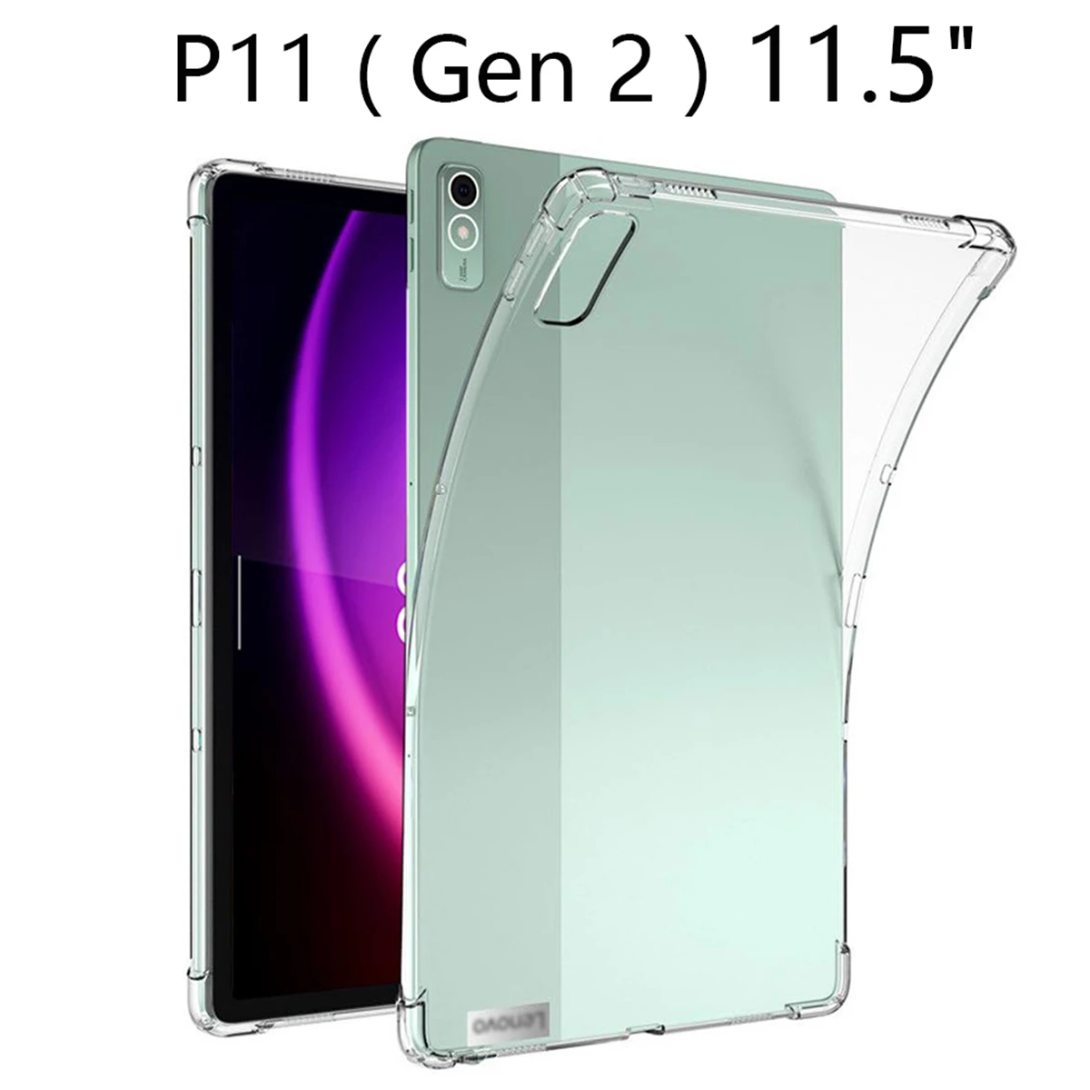 Clear Case for Lenovo Tab P11 2nd Gen 11.5 inch 2023 TB-350FU TB-350XU Flexible Case For P11 (Gen 2) Bumper Back Cover Shell
Clear Case for Lenovo Tab P11 2nd Gen 11.5 inch 2023 TB-350FU TB-350XU Flexible Case For P11 (Gen 2) Bumper Back Cover Shell