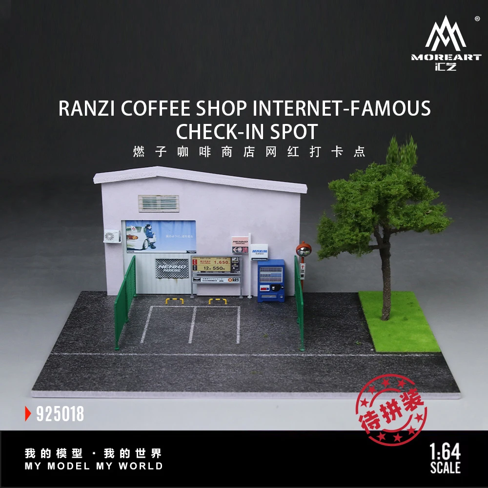 *Pre-order*MoreArt 1:64 Ranzi Coffee Shop Check-in Scene Model Realistic Diorama for Decoration, Photography & Collection
*Pre-order*MoreArt 1:64 Ranzi Coffee Shop Check-in Scene Model Realistic Diorama for Decoration, Photography & Collection