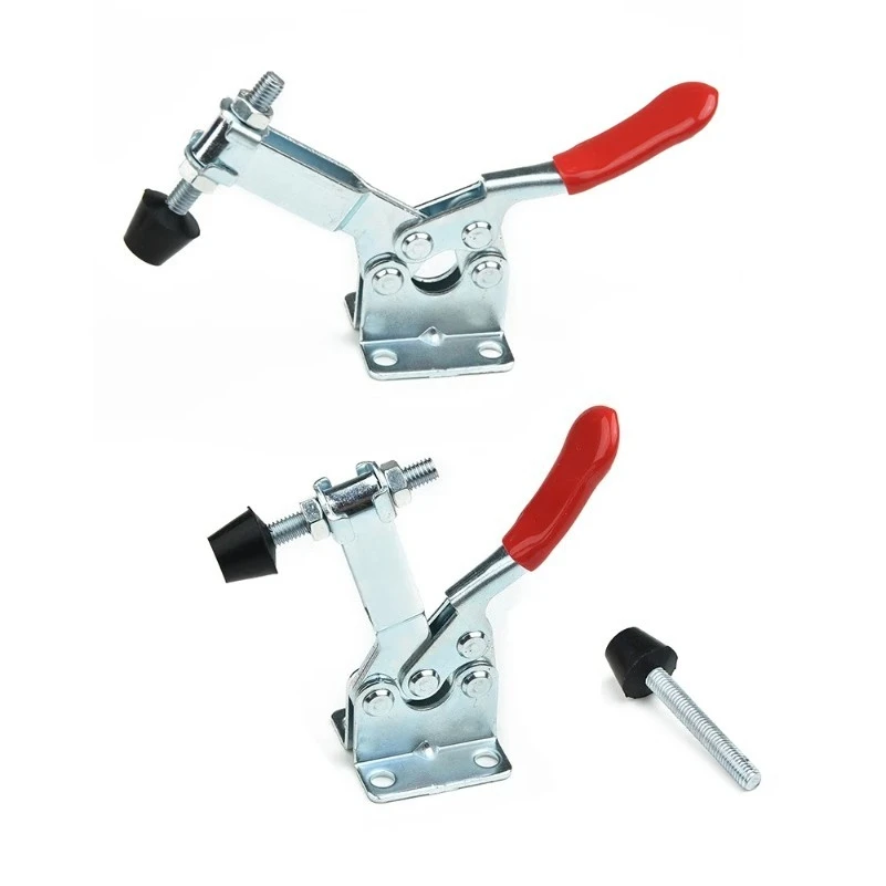 FOR 4Pcs/Set GH-201B Toggle Clamp 100kg Quick Release Horizontal Clamps Locking Lever Fastener Hand Tool Woodworking Clip
FOR 4Pcs/Set GH-201B Toggle Clamp 100kg Quick Release Horizontal Clamps Locking Lever Fastener Hand Tool Woodworking Clip