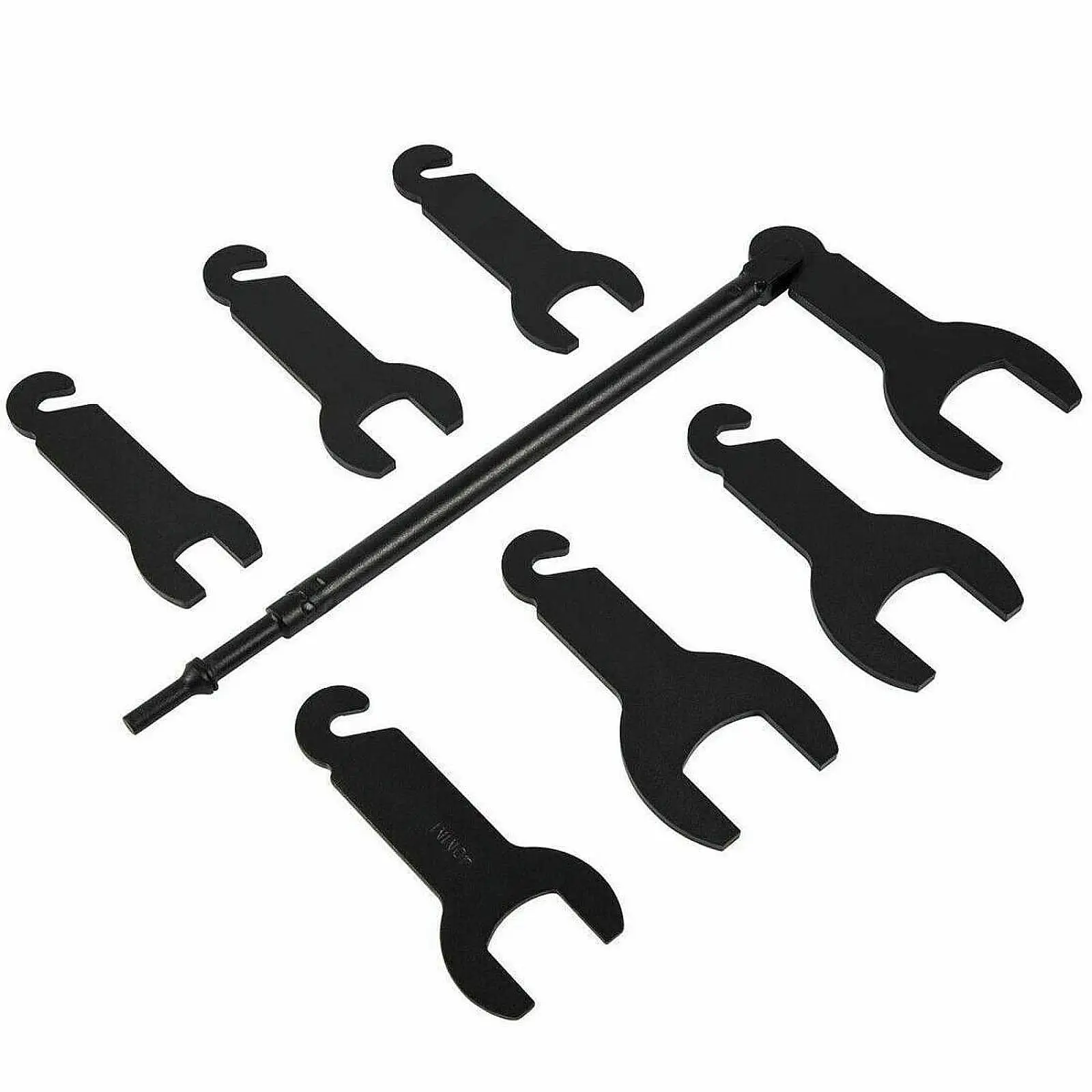 8 Pieces Auto Repair Spanner Kit Impact Drive Tools Stable Multipurpose Portable Pneumatic Fan Clutch Tool Set for Van