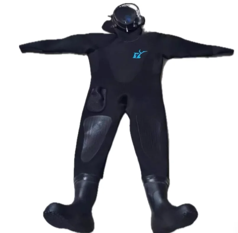 Full Dry Wetsuit One-piece Dry Suit Municipal Engineering Commercial Diving Sealed Wetsuit
Full Dry Wetsuit One-piece Dry Suit Municipal Engineering Commercial Diving Sealed Wetsuit
