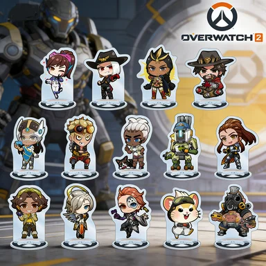Anime Game Overwatch Acrylic Stand Model Cosplay Characters Ornament Accessories Good Collection Gifts 10cm
Anime Game Overwatch Acrylic Stand Model Cosplay Characters Ornament Accessories Good Collection Gifts 10cm