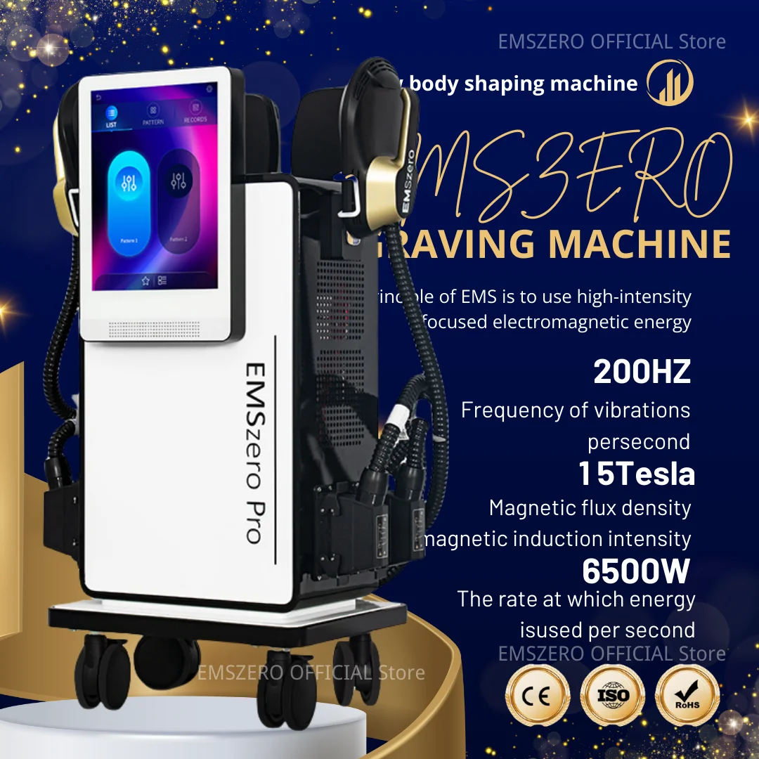 RF Machine Body Slimming Muscle Stimulation Ultra Sculpting Therapy Lose Weight Pro Super strong electromagnetic waves
RF Machine Body Slimming Muscle Stimulation Ultra Sculpting Therapy Lose Weight Pro Super strong electromagnetic waves