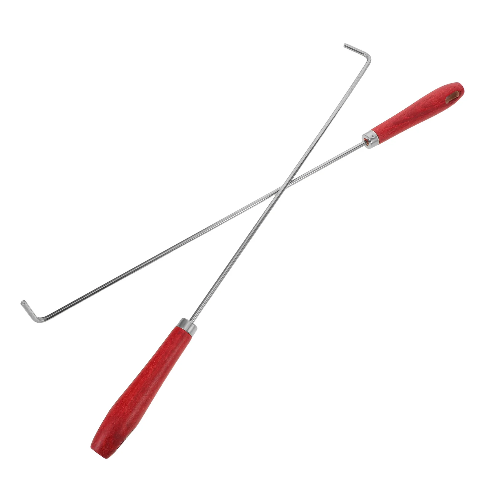 2Pcs Fireplace Poker Stick Stainless Steel Heavy Duty Coal Hook Wooden Handle 50cm Fire Pit Tools Indoor Outdoor Campfire
2Pcs Fireplace Poker Stick Stainless Steel Heavy Duty Coal Hook Wooden Handle 50cm Fire Pit Tools Indoor Outdoor Campfire
