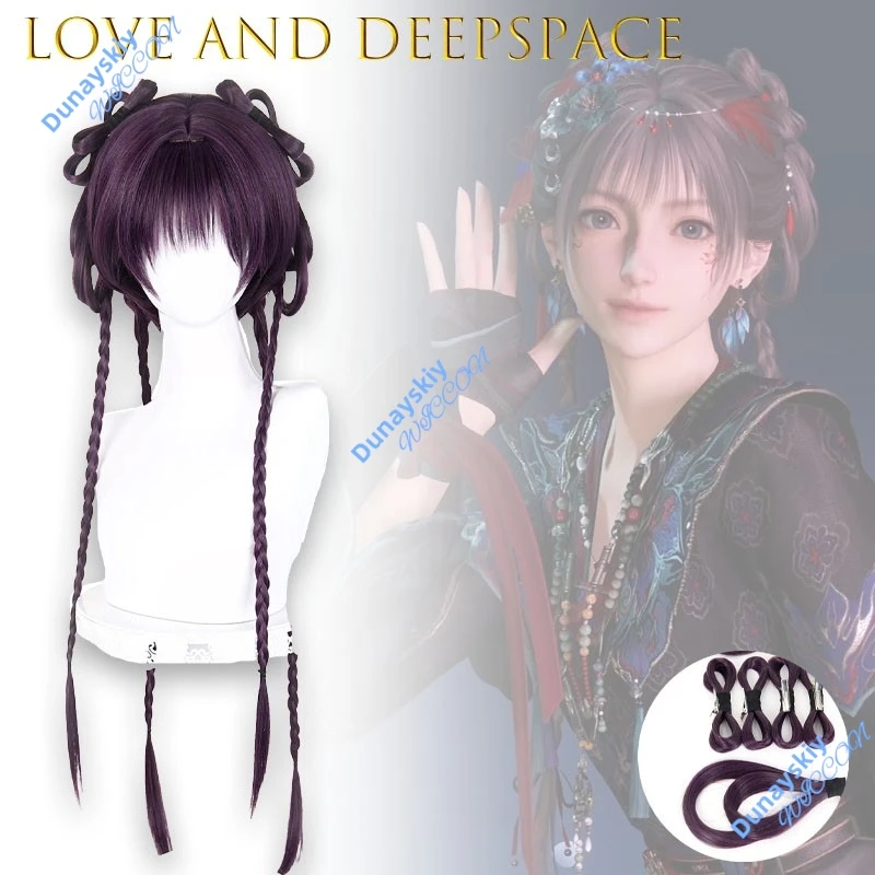 Love And Deepspace Heroine Ming Luo Zhi Zhu Cos Wig Scalp Top With Duckbill Clip Bow Knot Anime Game Character Cosplay Wig Party
Love And Deepspace Heroine Ming Luo Zhi Zhu Cos Wig Scalp Top With Duckbill Clip Bow Knot Anime Game Character Cosplay Wig Party