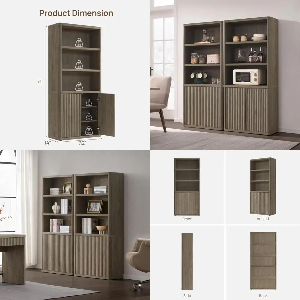 Book Shel with Do71" Tall 6 Tier Bookshel with Adjustable Shelves luted Booshelves & Bookcases ern Book Case with Large Storage
Book Shel with Do71" Tall 6 Tier Bookshel with Adjustable Shelves luted Booshelves & Bookcases ern Book Case with Large Storage