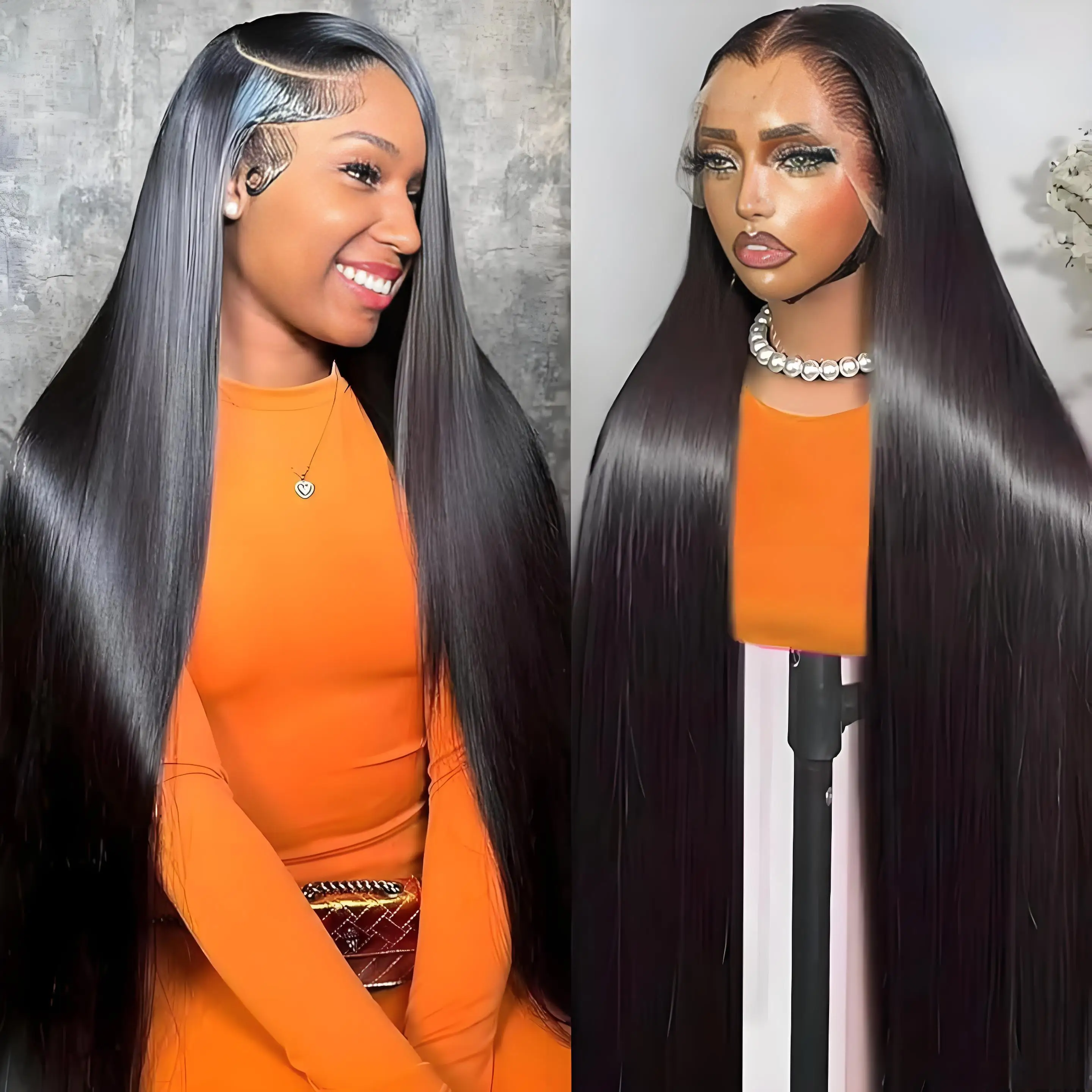 40 дюймов 13x6 Фронтальный парик для чернокожих женщин Бразильские парики Человеческие волосы 250 Плотность 13x4 Кость Прямые Hd Прозрачные парики фронта шнурка
40 дюймов 13x6 Фронтальный парик для чернокожих женщин Бразильские парики Человеческие волосы 250 Плотность 13x4 Кость Прямые Hd Прозрачные парики фронта шнурка