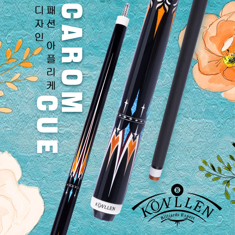 KONLLEN-Carbon Korea Carom Cues, 3 Cushion, Carbon Fiber Cues, 12mm, 142cm Radial Pin Joint, Professional 3 Cushion Cues
KONLLEN-Carbon Korea Carom Cues, 3 Cushion, Carbon Fiber Cues, 12mm, 142cm Radial Pin Joint, Professional 3 Cushion Cues
