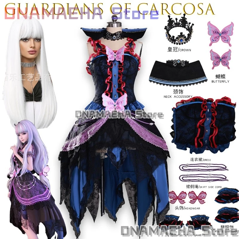 The Guardians Of Carcosa Contract Light Fairy Cosplay Dress Anime Game Cosplay Wig Halloween Party Uniform Lolita Dress black
The Guardians Of Carcosa Contract Light Fairy Cosplay Dress Anime Game Cosplay Wig Halloween Party Uniform Lolita Dress black