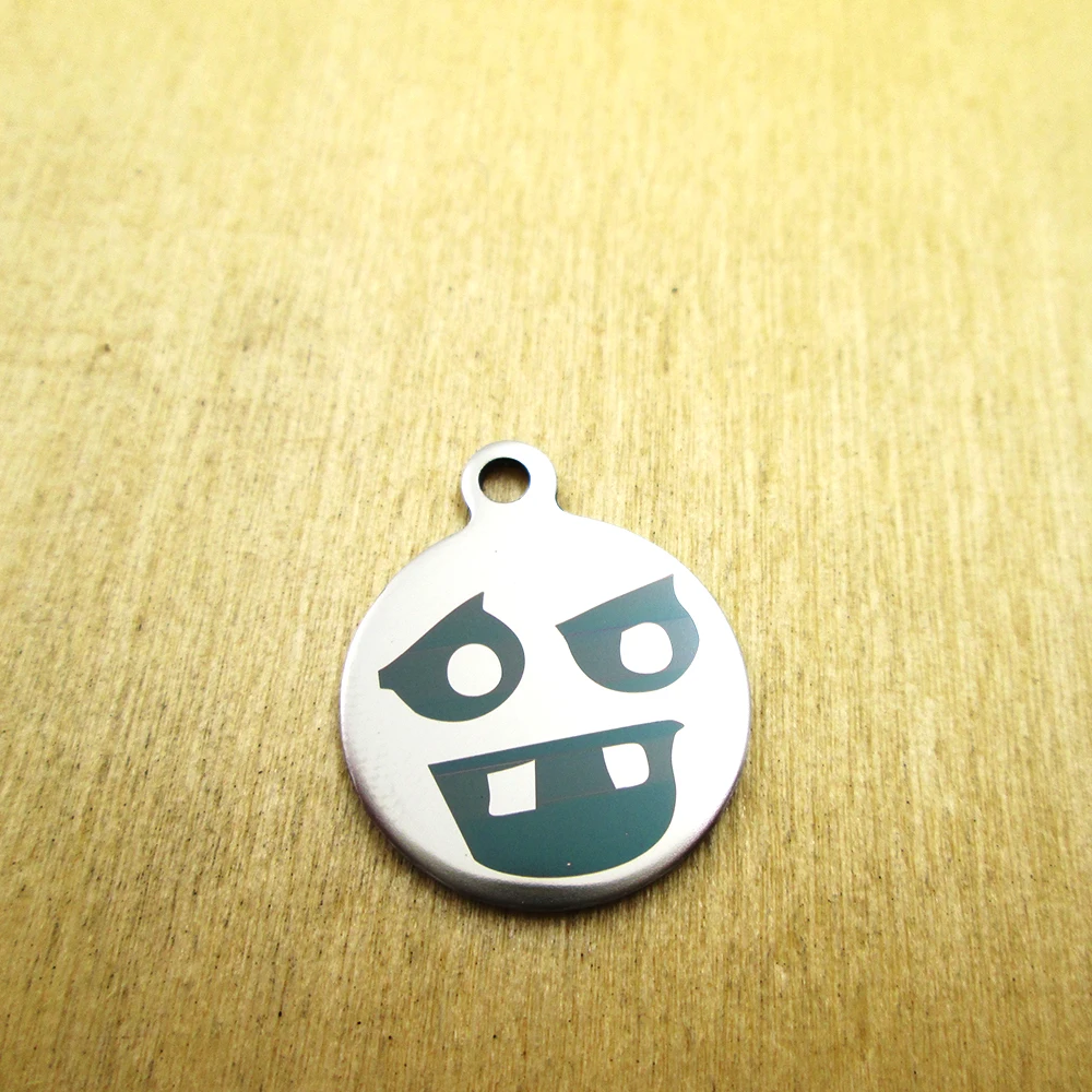 20pcs--Jack Skellington faces 19 stainless steel charms - Laser Engraved - Customized - DIY Charms Pendants
20pcs--Jack Skellington faces 19 stainless steel charms - Laser Engraved - Customized - DIY Charms Pendants