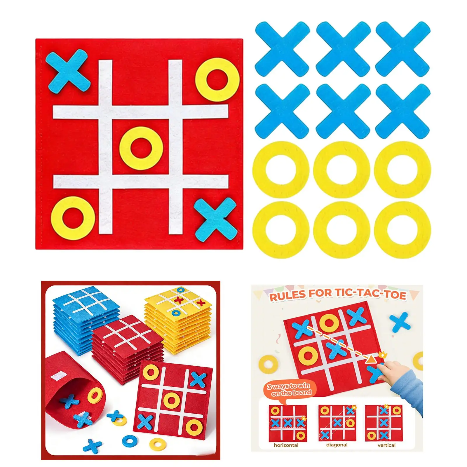 Tic TAC Toe Game Brain Teaser XO Chess Board for Outdoor Indoor Travel Adult
Tic TAC Toe Game Brain Teaser XO Chess Board for Outdoor Indoor Travel Adult