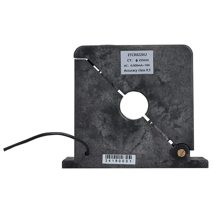 ETCR022KU Microampere Level Spilt Type High Accuracy Leakage Current Sensor 0.000mA--10A AC dia22mm
ETCR022KU Microampere Level Spilt Type High Accuracy Leakage Current Sensor 0.000mA--10A AC dia22mm