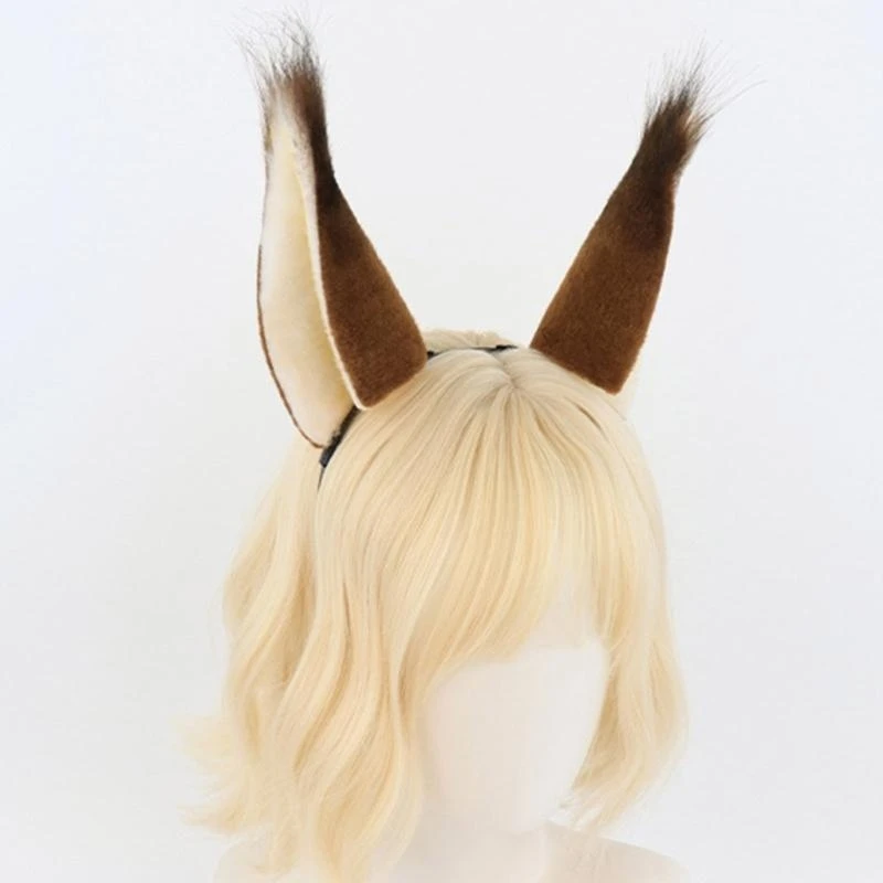 652F Plush Squirrel Ear Hairhoop for Women Girl Adjustable Anime Maid Headband Halloween Party Cosplay Costume Accessories
652F Plush Squirrel Ear Hairhoop for Women Girl Adjustable Anime Maid Headband Halloween Party Cosplay Costume Accessories