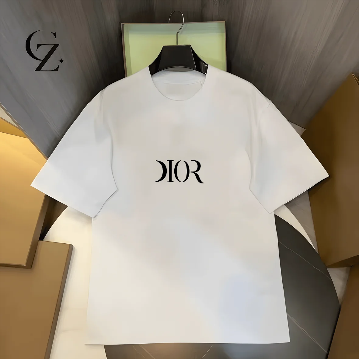 Summer New Women/Men High-end Pure Cotton T-shirt Casual Versatile Round Neck Short Sleeve cotton Light Luxury Fashion Tops
Summer New Women/Men High-end Pure Cotton T-shirt Casual Versatile Round Neck Short Sleeve cotton Light Luxury Fashion Tops