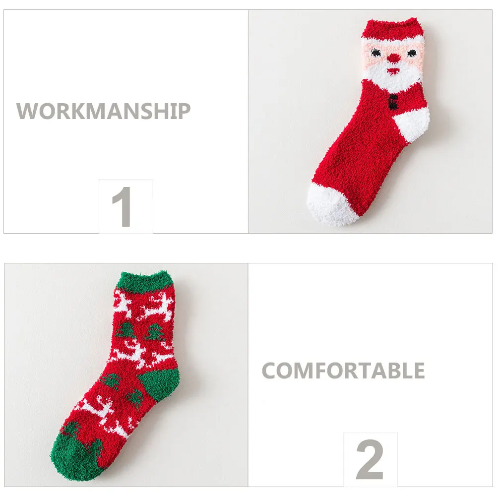 6 Pairs Coral Fleece Socks Thicken Warm Sleeping Stockings Christmas Floor Socks Gifts Unisex Winter Sock Premium
6 Pairs Coral Fleece Socks Thicken Warm Sleeping Stockings Christmas Floor Socks Gifts Unisex Winter Sock Premium