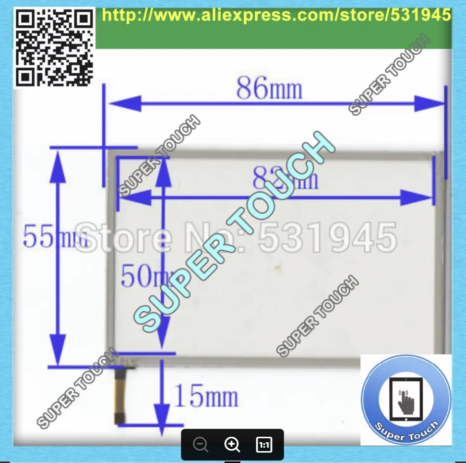 ZhiYuSun Anti-Static Shelding Bag New 4 Inch Touch Screen 86mm*55mm for 4 GPS GLASS 86*55 for tble compatible for gps touch
ZhiYuSun Anti-Static Shelding Bag New 4 Inch Touch Screen 86mm*55mm for 4 GPS GLASS 86*55 for tble compatible for gps touch