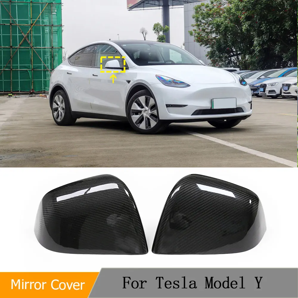 Car Prepreg Dry Carbon Rearview Mirror Covers Caps for Tesla Model Y Sedan 4-Door 2019-2021 Side Mirror Caps Shell
Car Prepreg Dry Carbon Rearview Mirror Covers Caps for Tesla Model Y Sedan 4-Door 2019-2021 Side Mirror Caps Shell