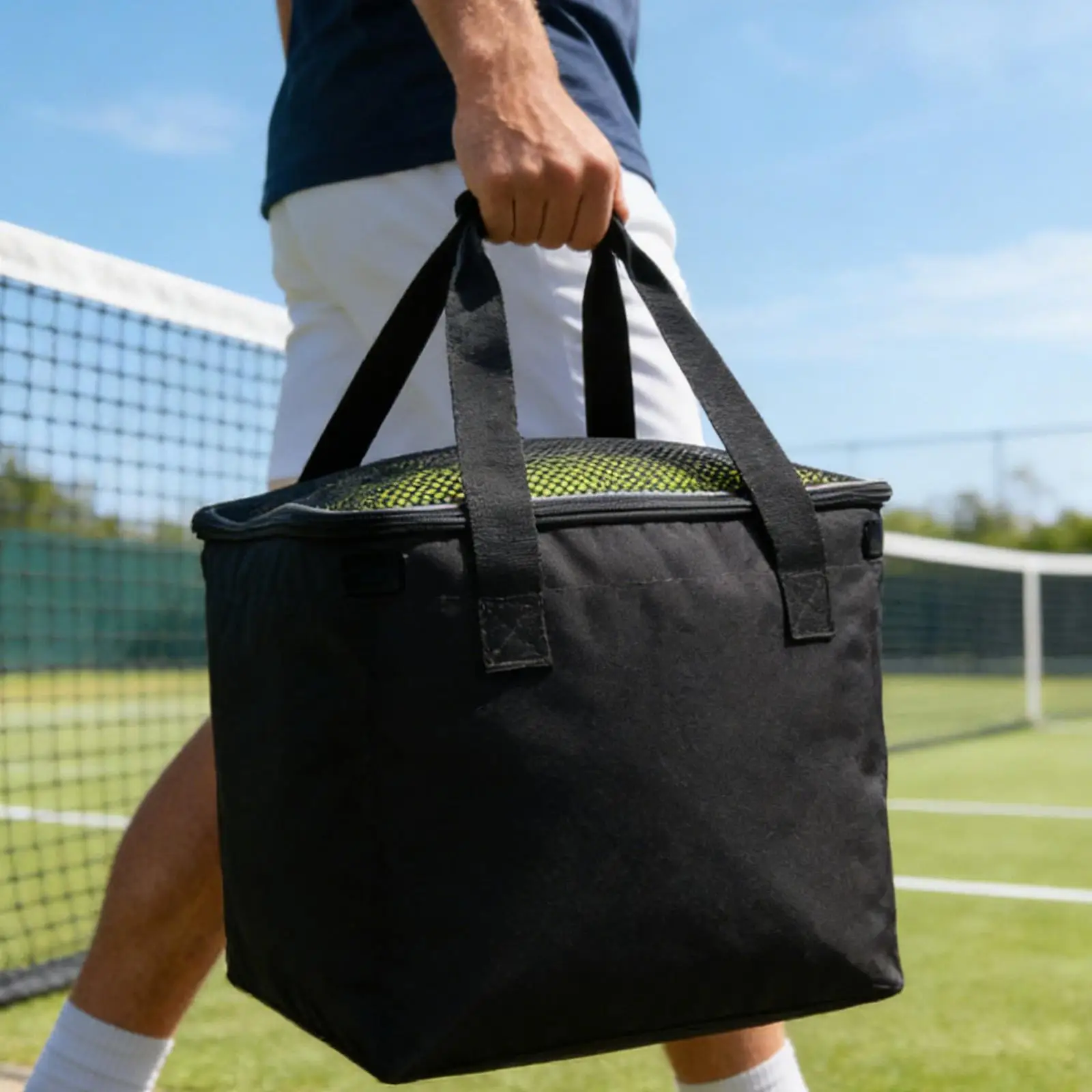 Lightweight Pickleball Tote Bag Storage Case Large Sport Ball Organizer Bag for Men Women Practice
Lightweight Pickleball Tote Bag Storage Case Large Sport Ball Organizer Bag for Men Women Practice