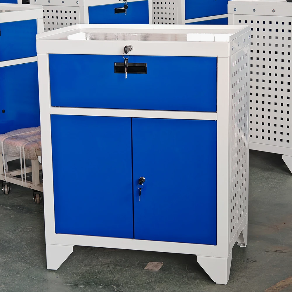Сине-белый прочный мобильный инструментальный шкаф с 1 выдвижным ящиком для хранения, передвижная рабочая станция
Сине-белый прочный мобильный инструментальный шкаф с 1 выдвижным ящиком для хранения, передвижная рабочая станция