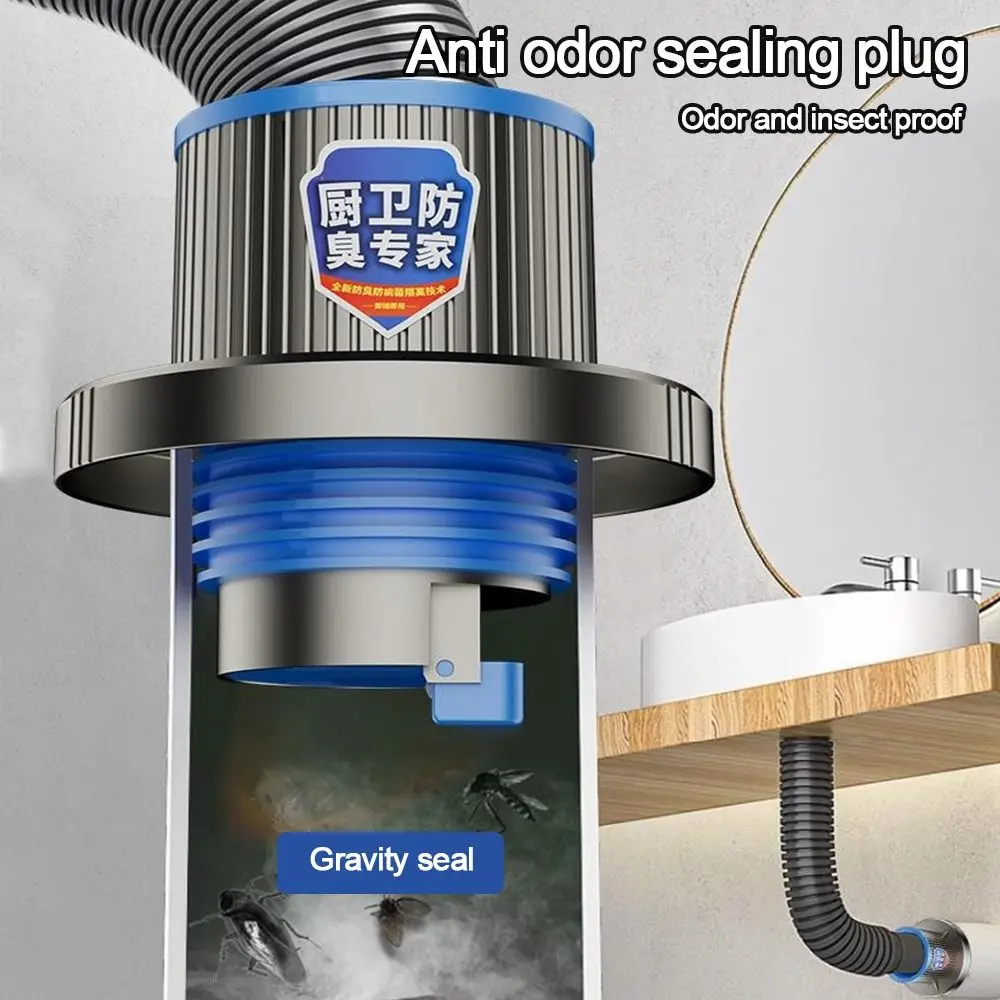 Универсальная заглушка для слива в раковине с защитой от запаха и насекомых, для подключения труб, герметизирующая крышка для напольного слива
Универсальная заглушка для слива в раковине с защитой от запаха и насекомых, для подключения труб, герметизирующая крышка для напольного слива