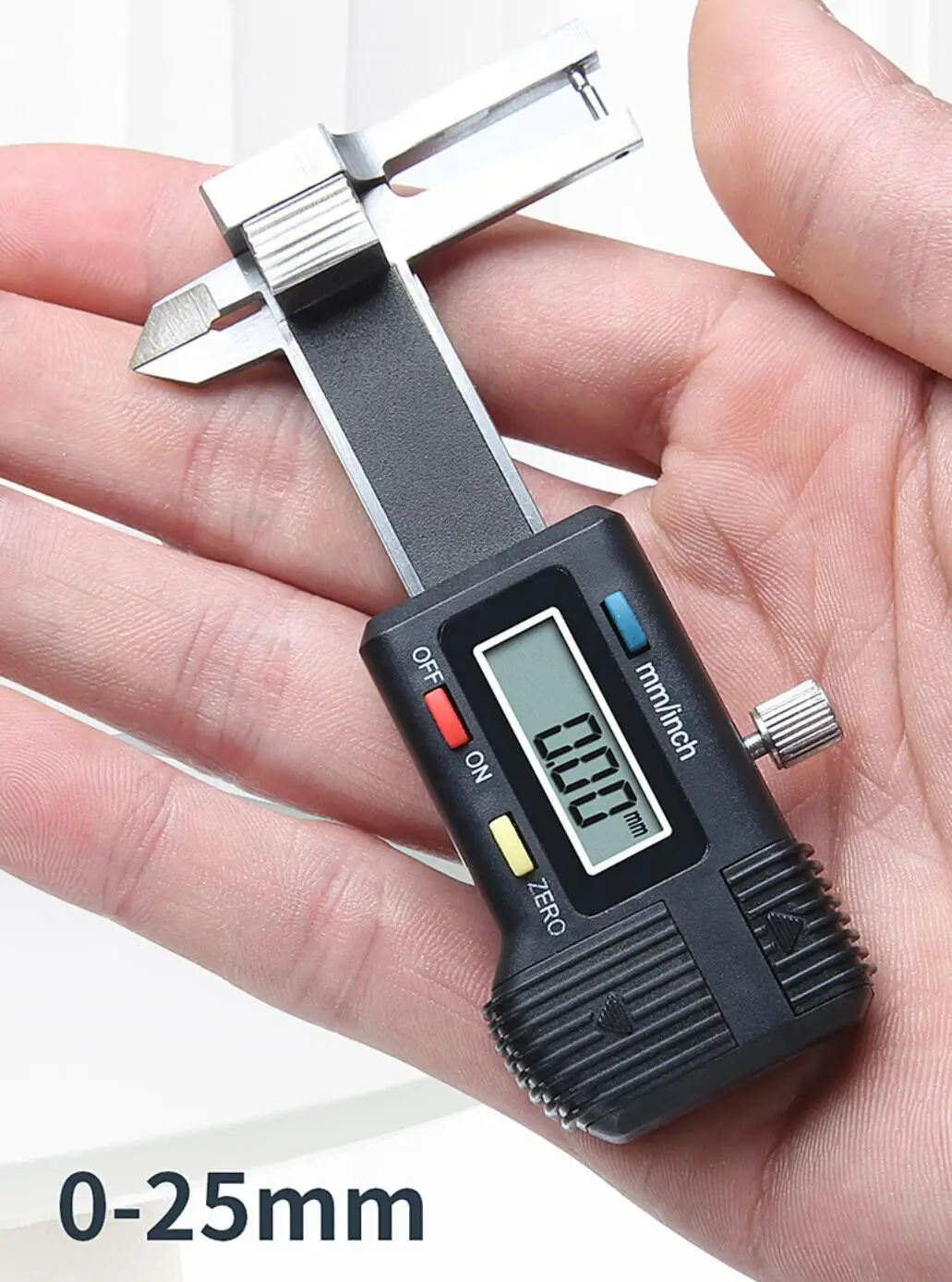 0-25mm Electronic Vernier Caliper Multifunctional LCD Digital High Precision Micrometer Measuring Tool Jewelry Tools
0-25mm Electronic Vernier Caliper Multifunctional LCD Digital High Precision Micrometer Measuring Tool Jewelry Tools